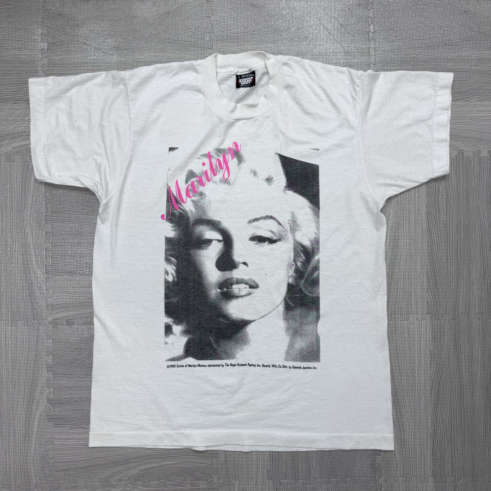 1986s ”Marilyn Monroe” L – Used u0026 Vintage T-Shirts TeeBoy