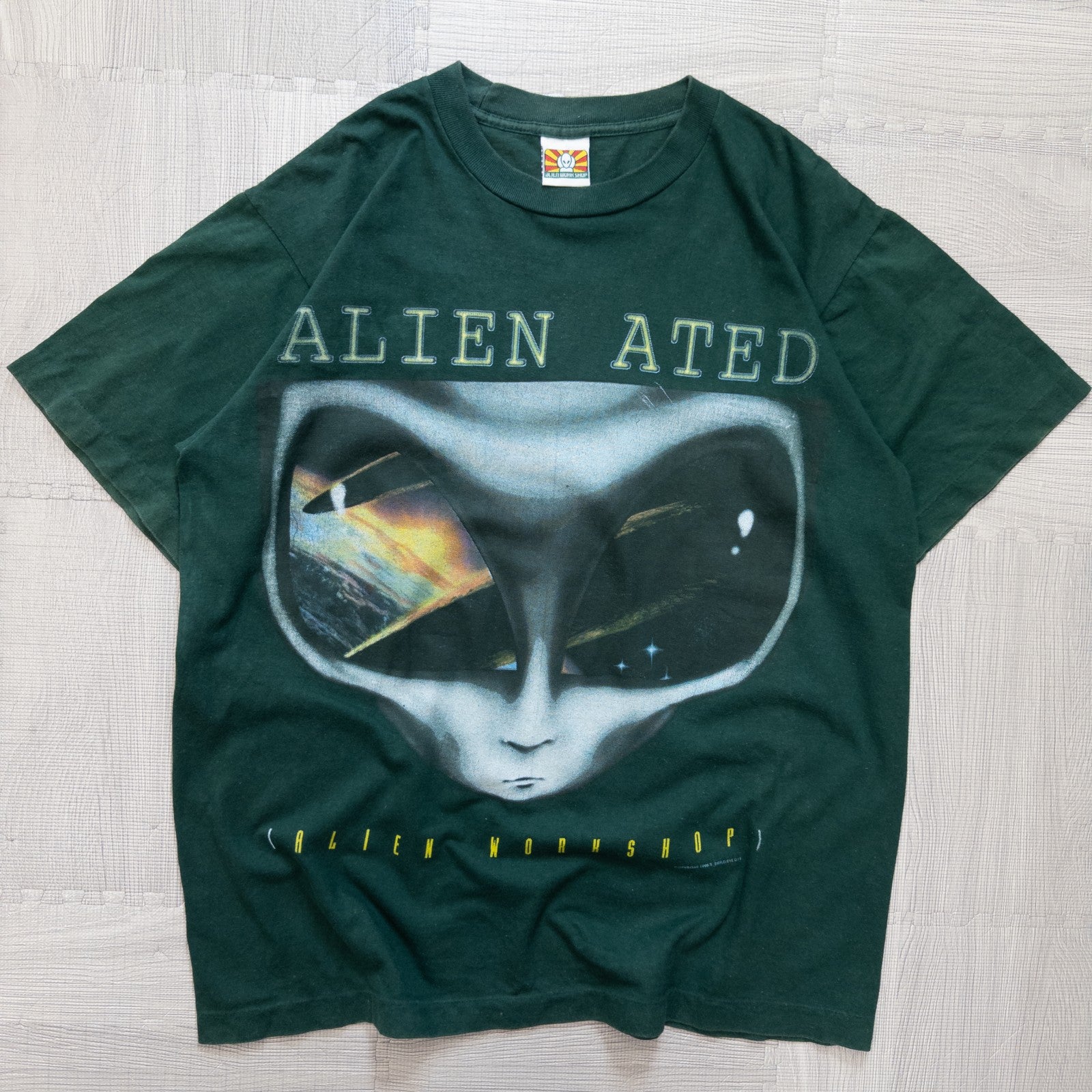 90s ”ALEN WORK SHOP” – Used & Vintage T-Shirts TeeBoy