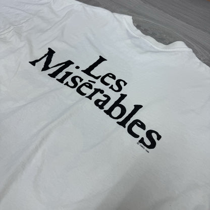 1986s Hanes Les Misérables レ・ミゼラブル Tシャツ トップス メンズXXXL ホワイト