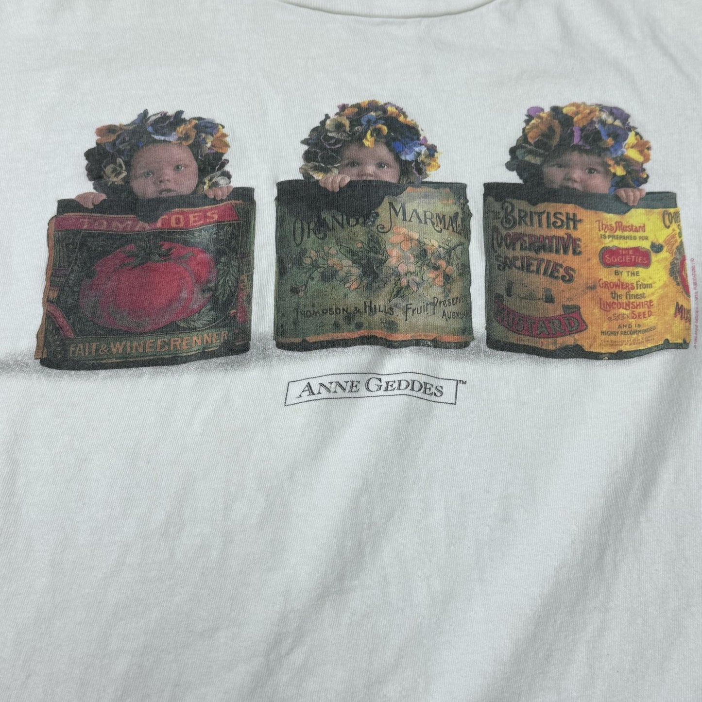 90s 赤ちゃん Tシャツ トップス メンズXL ホワイト