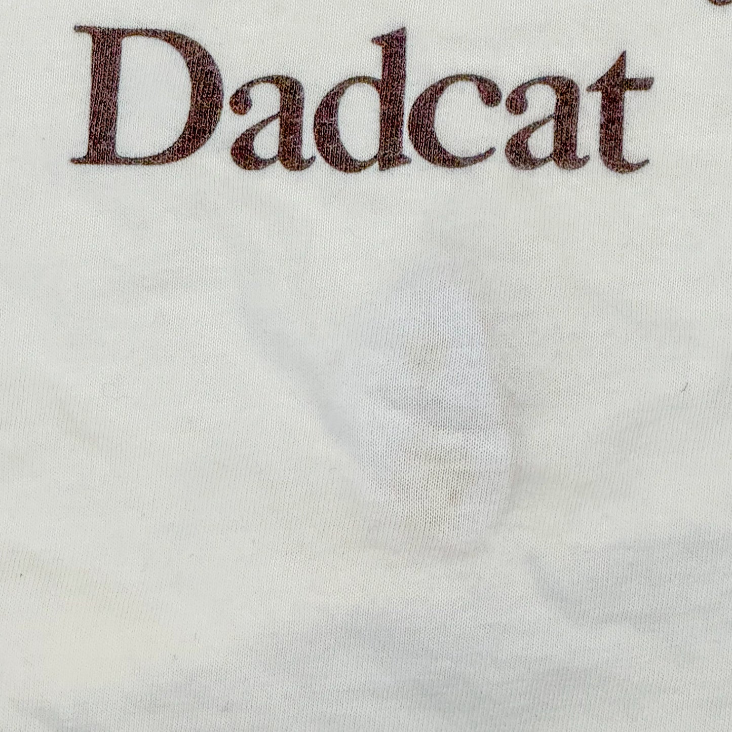 80s crazy shirts アニマル クリバンキャット Dadcat ホワイト L - Tee-Boy