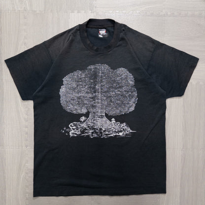 90s 1994s THE FAMILY TREE OF British Rock T-shirt L
