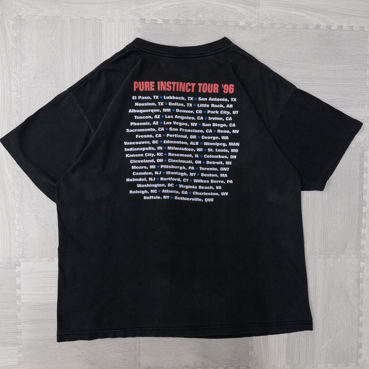 90s 1996 Scorpions Pure Instinct Tour XL