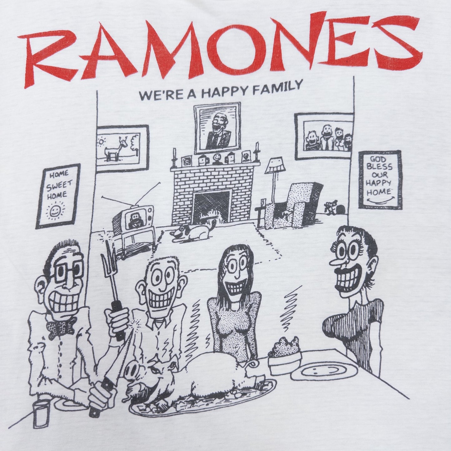 90s  Ramones We’re A Happy Family L