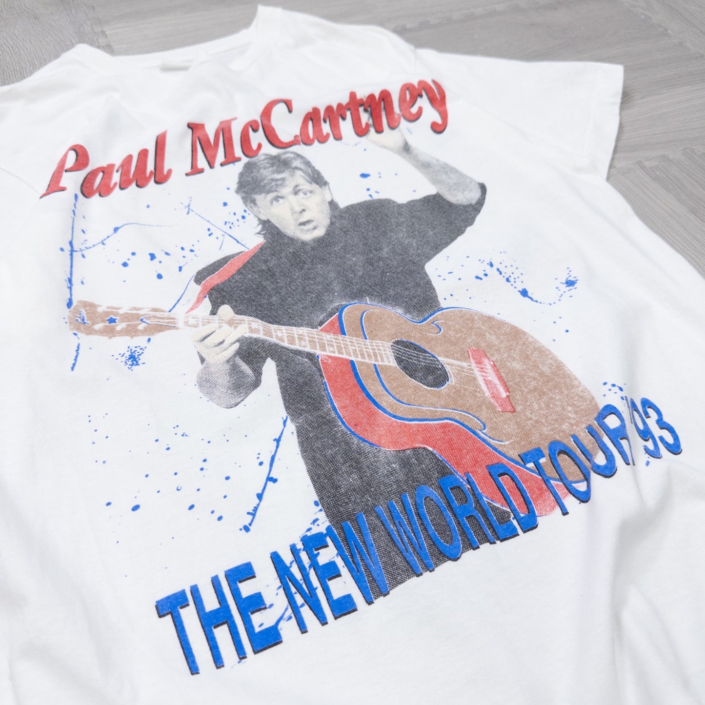 90s 1993s PAUL MCCARTNEY NEW WORLD TOUR