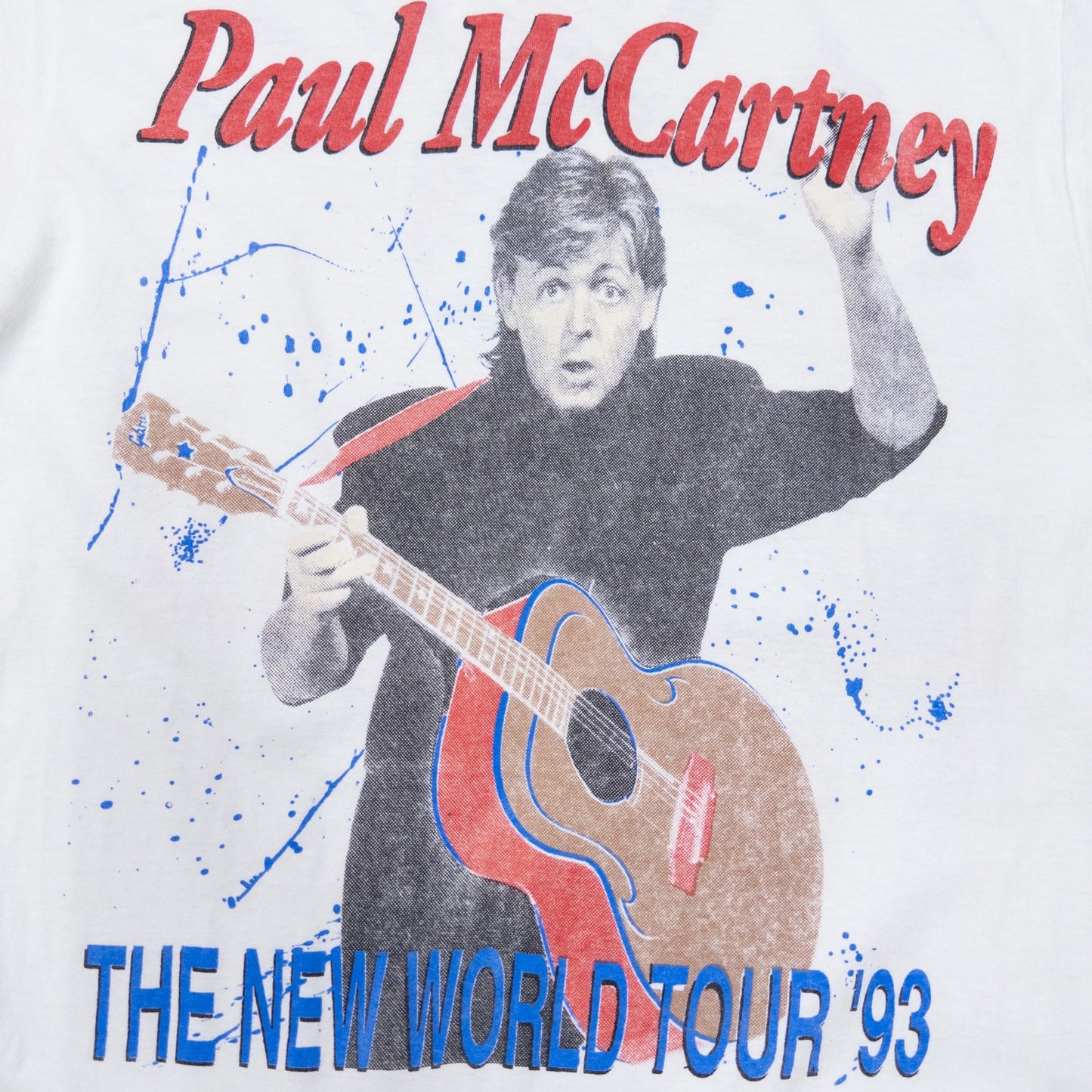 90s 1993s PAUL MCCARTNEY NEW WORLD TOUR