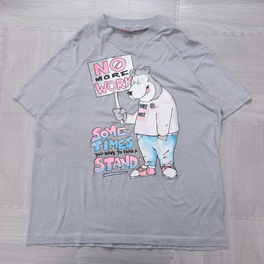 90s ”NO MORE WORK” XL
