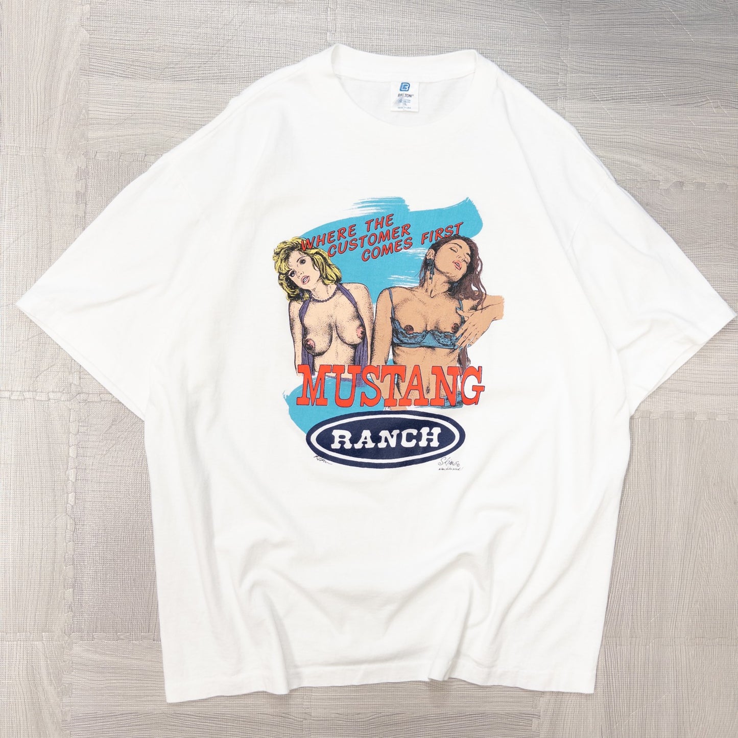 90s ”MUSTUNG RANCH” XL