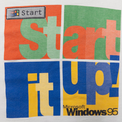 90s Microsoft ”Windows Start it up!” XL